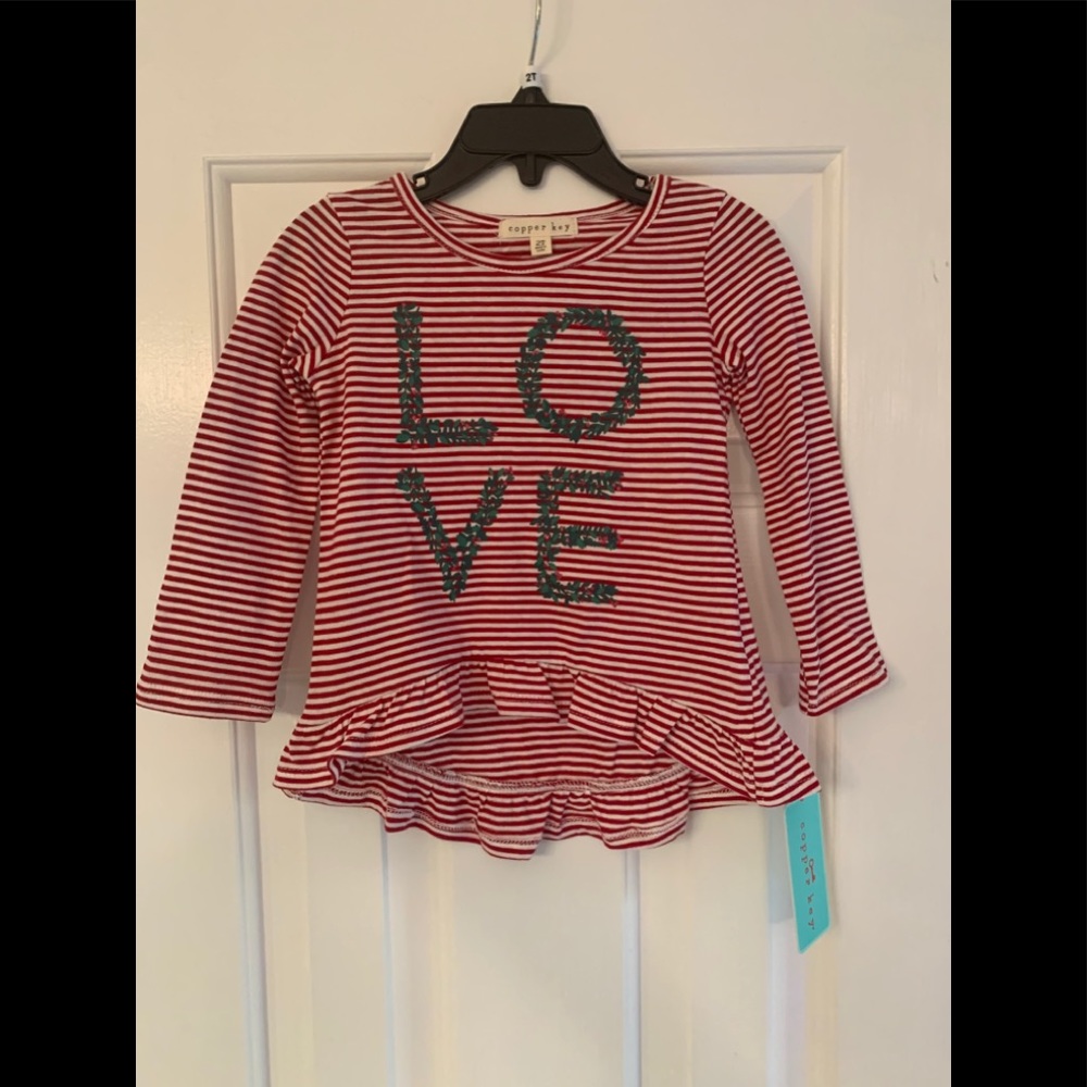 Cute, Knit High Low Top
Sz 2
NWT